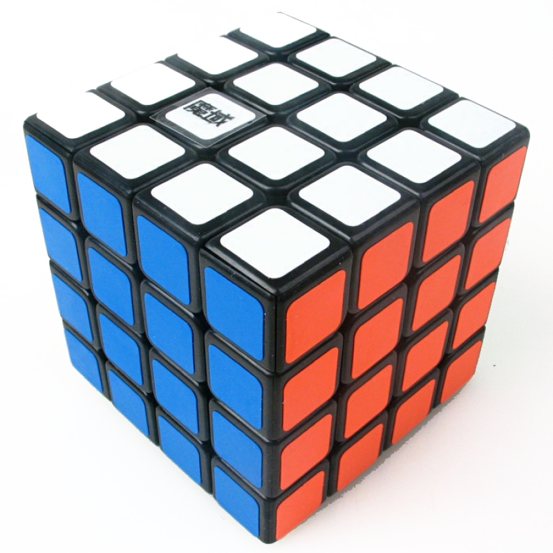 Куб 4 лето. Куб 4х4х4. MOYU Aosu Mini 4x4. Черный кубик Рубика. Цвета кубика Рубика 4х4.